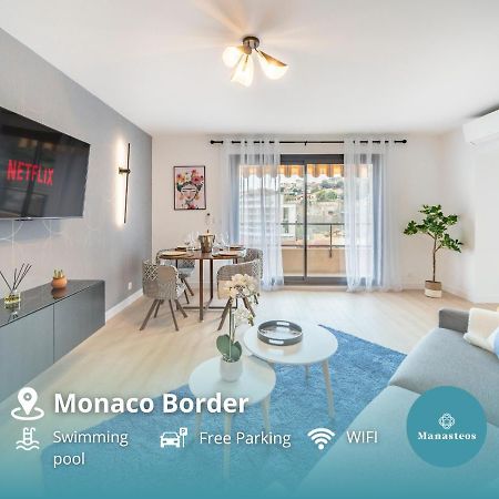 5Mn Monaco - Vue Mer - Parking - Piscine - Bb Beausoleil Ngoại thất bức ảnh
