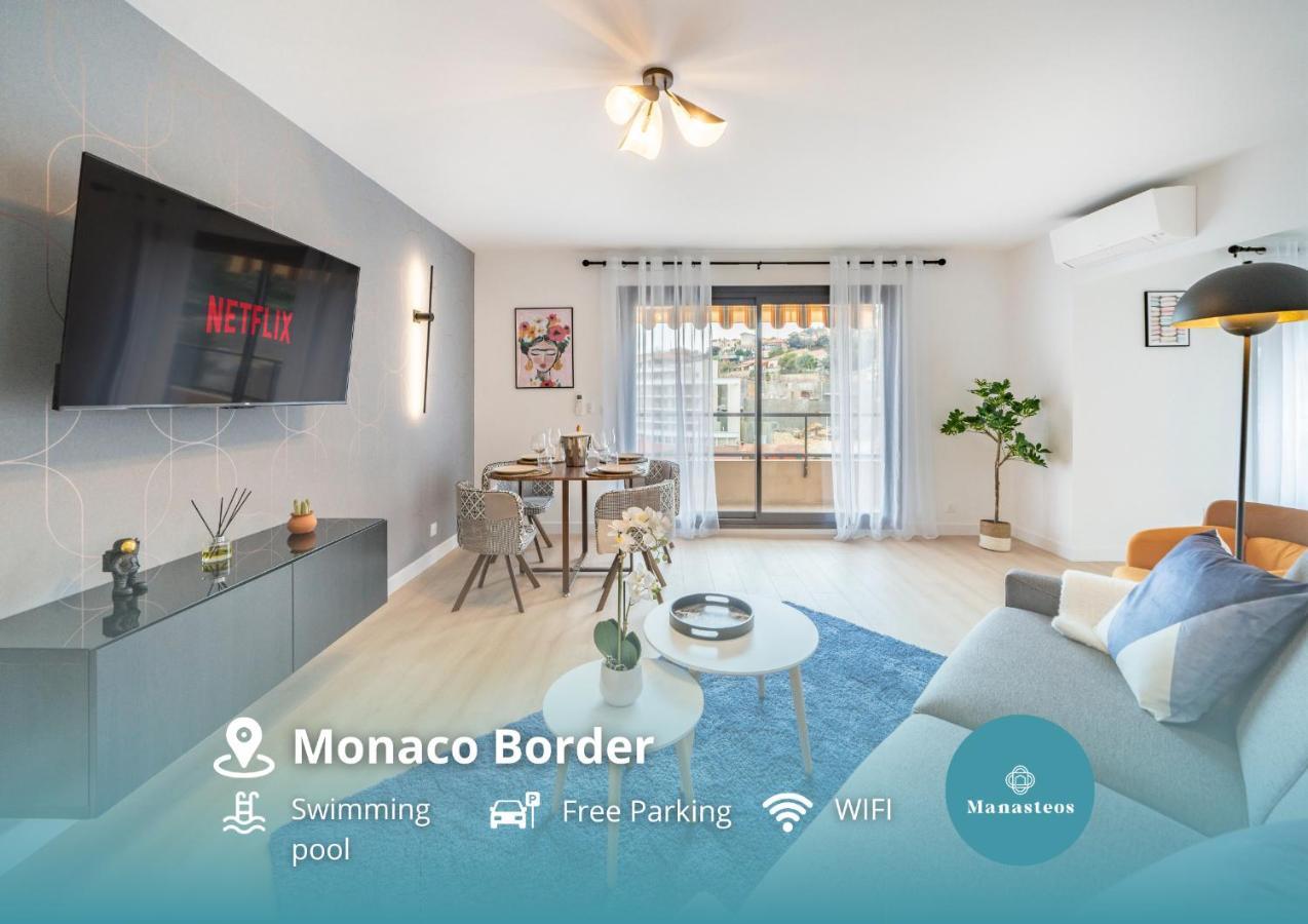 5Mn Monaco - Vue Mer - Parking - Piscine - Bb Beausoleil Ngoại thất bức ảnh